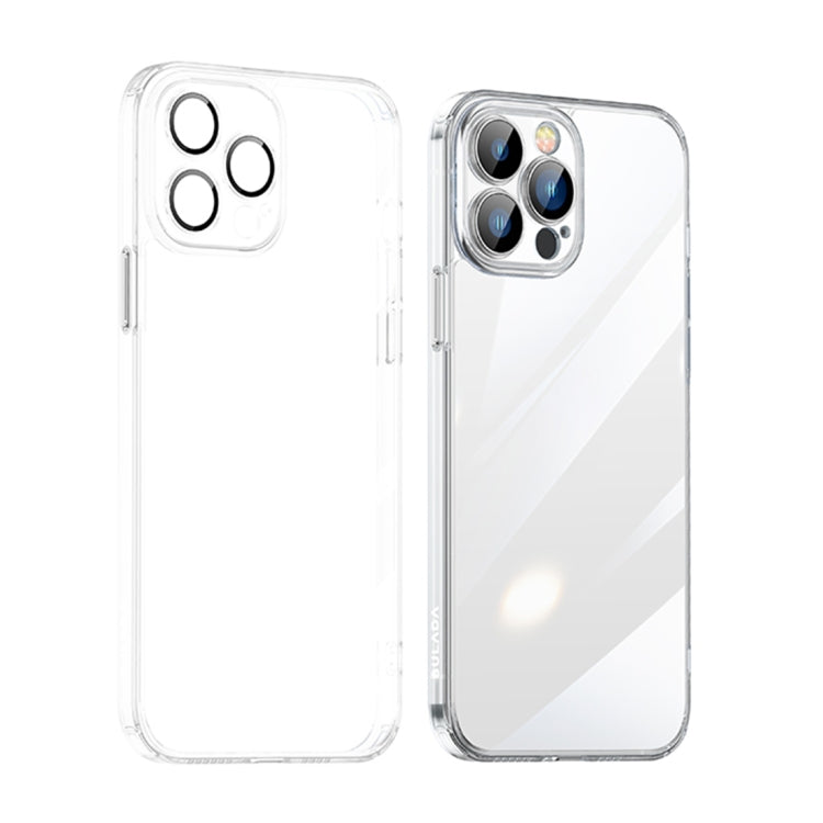 For iPhone 14 Pro Max SULADA Crystal Steel Series TPU Transparent Phone Case(Transparent) - iPhone 14 Pro Max Cases by SULADA | Online Shopping UK | buy2fix