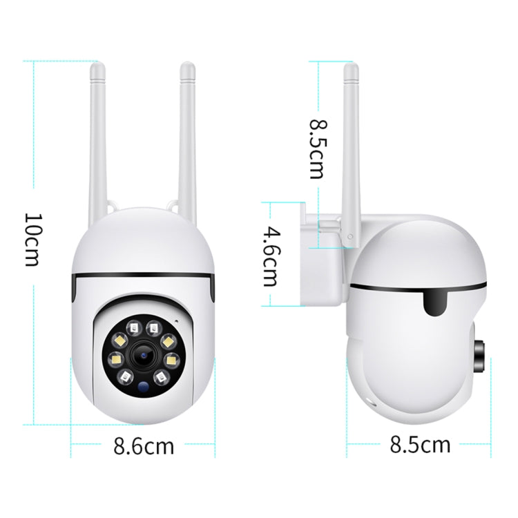 A7 1080P HD Wireless WiFi Smart Surveillance Camera Support Night Vision / Two Way Audio without Memory - Wireless Camera by buy2fix | Online Shopping UK | buy2fix