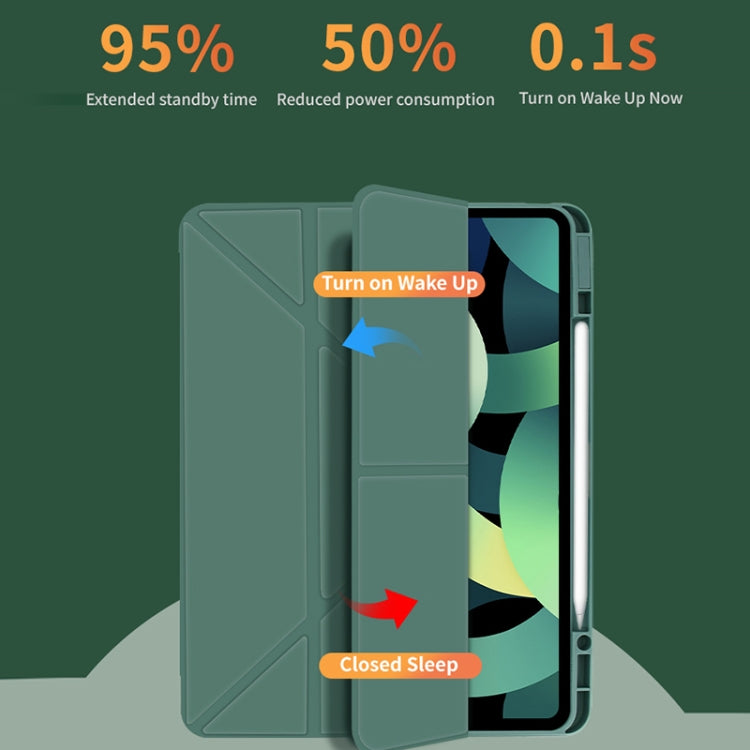 Acrylic 2 in 1 Y-fold Smart Leather Tablet Case For iPad mini 2024 / mini 6(Ice White) - iPad mini 6 Cases by buy2fix | Online Shopping UK | buy2fix