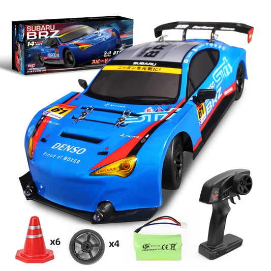 2.4G 1:16 4WD Drift RC Toy Car(Blue) by buy2fix