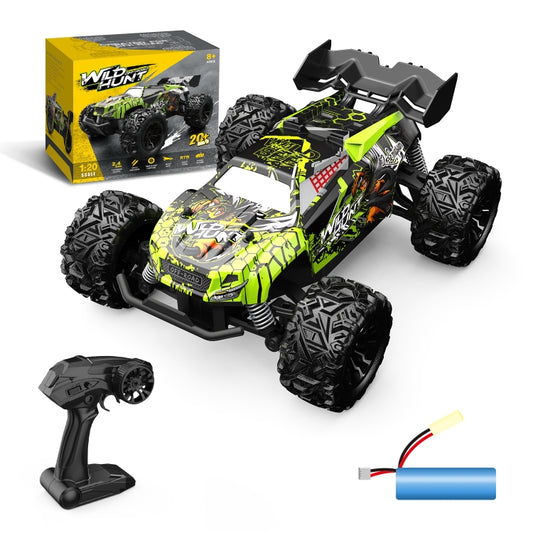 2.4G 1:20 Full Scale RC Off-road Vehicle(Light Green) by buy2fix