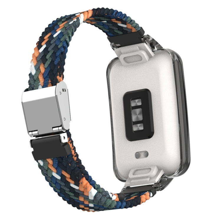 For Xiaomi Mi Band 7 Pro Braided Nylon Buckle Integrated Watch Band(Denim) - Watch Bands by buy2fix | Online Shopping UK | buy2fix