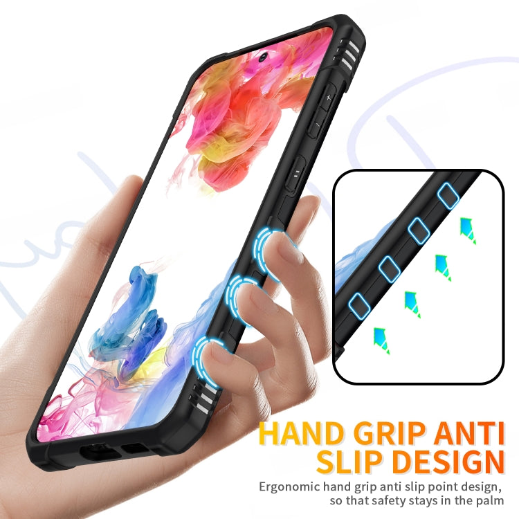 For Samsung Galaxy S23 5G Ring Holder Phone Case(Black) - Galaxy S23 5G Cases by buy2fix | Online Shopping UK | buy2fix