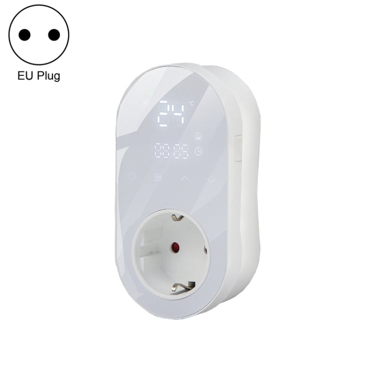 BHT12-EW Plug-in LED Thermostat With WiFi, EU Plug(White) - Thermostat & Thermometer by buy2fix | Online Shopping UK | buy2fix