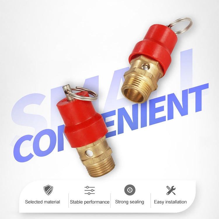 LAIZE Spring Type Safety Valve Pull Ring Exhaust Valve, Nominal Diameter:15mm - Valve Series by LAIZE | Online Shopping UK | buy2fix