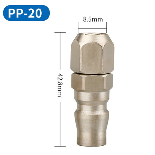 LAIZE PP-20 10pcs C-type Self-lock Pneumatic Quick Fitting Connector by LAIZE