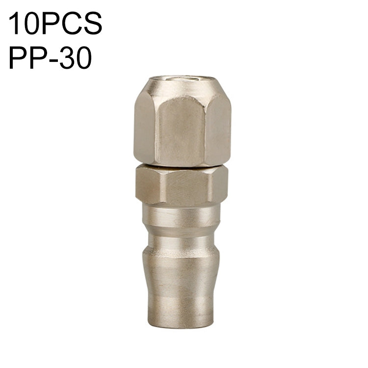 LAIZE PP-30 10pcs C-type Self-lock Pneumatic Quick Fitting Connector - Interface Series by LAIZE | Online Shopping UK | buy2fix