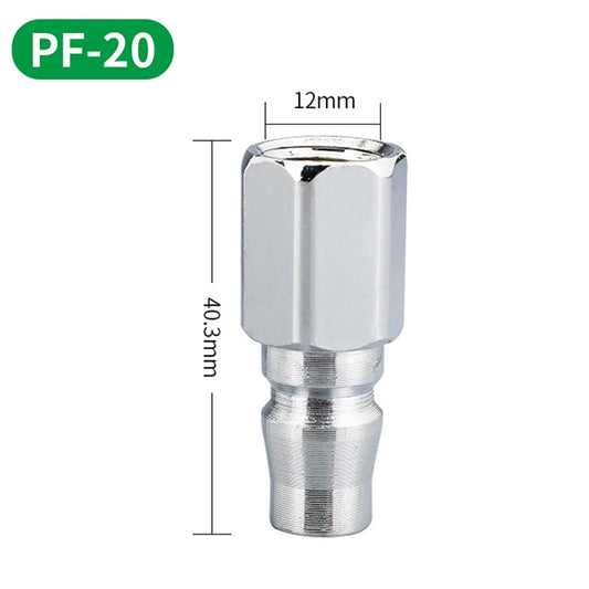 LAIZE PF-20 10pcs C-type Self-lock Air Tube Pneumatic Quick Fitting Connector by LAIZE