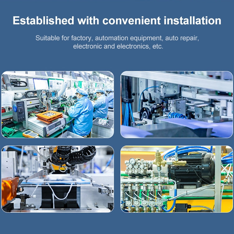 LAIZE PH-20 10pcs C-type Self-lock Air Tube Pneumatic Quick Fitting Connector by LAIZE