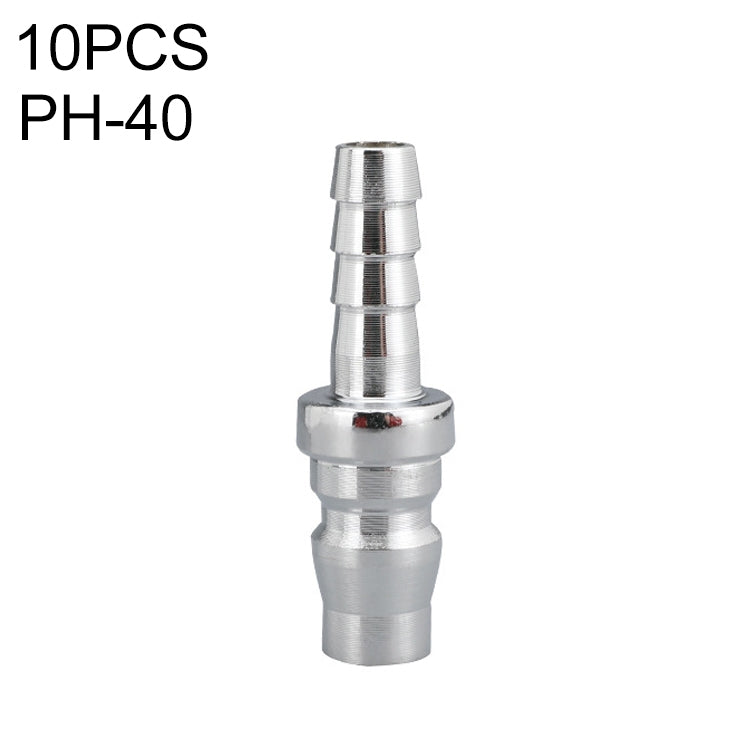 LAIZE PH-40 10pcs C-type Self-lock Air Tube Pneumatic Quick Fitting Connector - Interface Series by LAIZE | Online Shopping UK | buy2fix