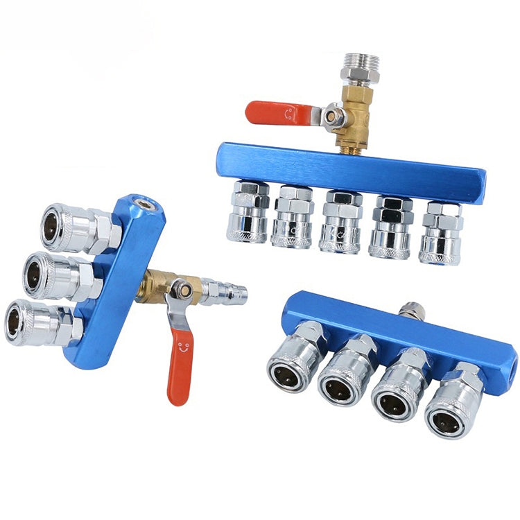 LAIZE 4-way C-type Self-lock Pneumatic Components - Interface Series by LAIZE | Online Shopping UK | buy2fix