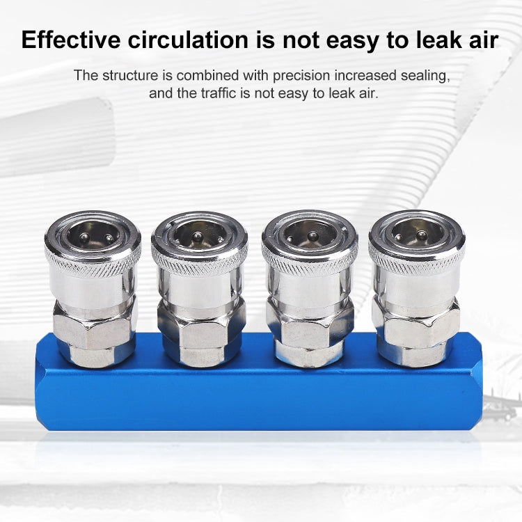 LAIZE 5-way C-type Self-lock Pneumatic Components - Interface Series by LAIZE | Online Shopping UK | buy2fix