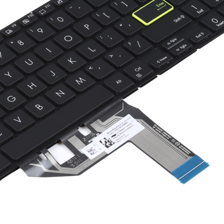 For Asus Vivobook S15 X513 D513 S513 M513 F513 K513 R513 US Version Keyboard with Backlight - Replacement Keyboards by buy2fix | Online Shopping UK | buy2fix