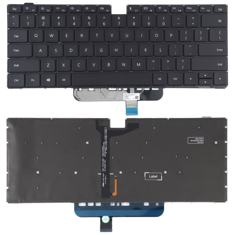 For Huawei Matebook D14 D15 US Version Keyboard with Backlight - Replacement Keyboards by buy2fix | Online Shopping UK | buy2fix