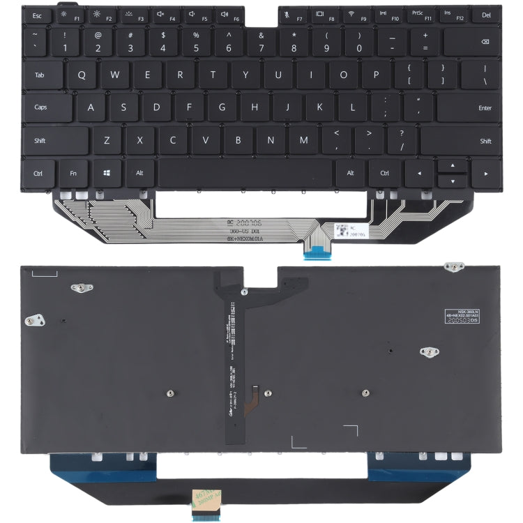 For Huawei Matebook X Pro US Version Keyboard with Backlight - Replacement Keyboards by buy2fix | Online Shopping UK | buy2fix