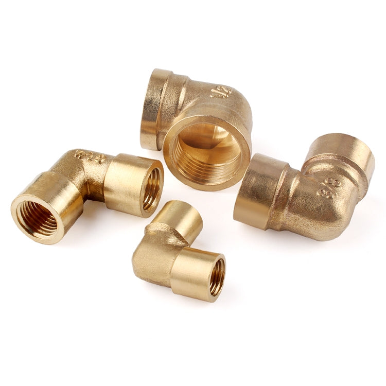 LAIZE Internal Thread Plumbing Copper Pipe Fittings, Caliber:4 Point(Elbow) - by LAIZE | Online Shopping UK | buy2fix