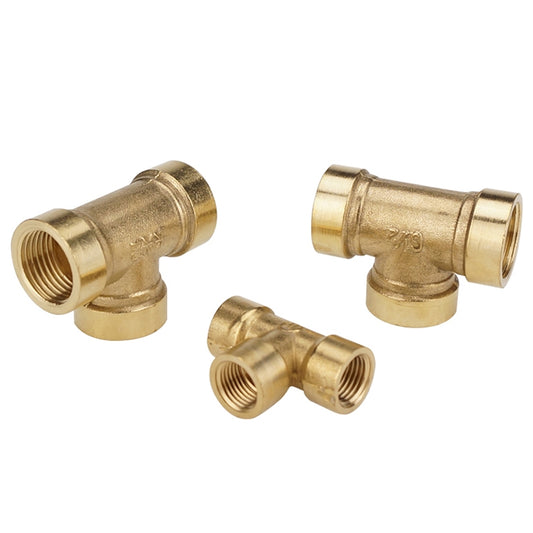 LAIZE Internal Thread Plumbing Copper Pipe Fittings, Caliber:6 Point(Three Way) by LAIZE