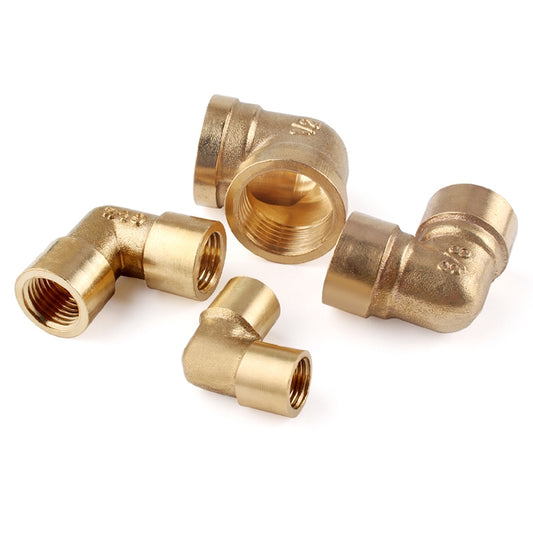 LAIZE Internal Thread Plumbing Copper Pipe Fittings, Caliber:6 Point(Elbow) by LAIZE
