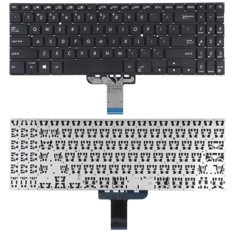 For Asus Pro 7 PX574F PR0574 US Version Keyboard - Replacement Keyboards by buy2fix | Online Shopping UK | buy2fix