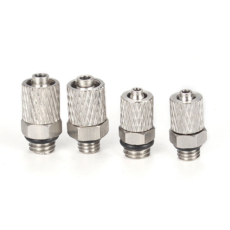 PC4-M6 LAIZE 10pcs Micro Trachea Quick Connector - Interface Series by LAIZE | Online Shopping UK | buy2fix