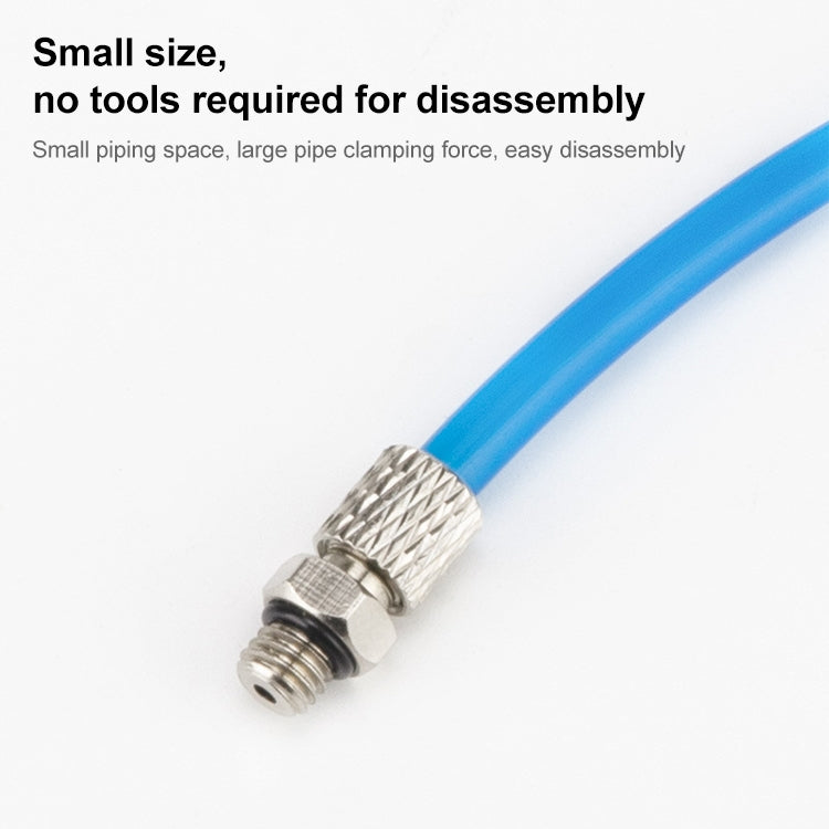 PC4-M6 LAIZE 10pcs Micro Trachea Quick Connector - Interface Series by LAIZE | Online Shopping UK | buy2fix