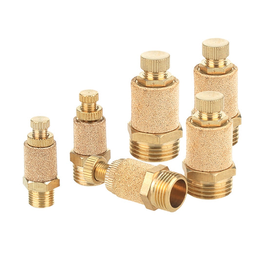 LAIZE Throttling Pneumatic Muffler, Caliber:2 Point by LAIZE