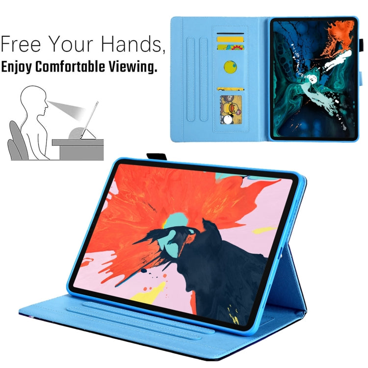 For iPad 2025 / 2022 Colored Drawing Leather Smart Tablet Case(Beautiful Sky) - iPad 2025 / 2022 Cases by buy2fix | Online Shopping UK | buy2fix