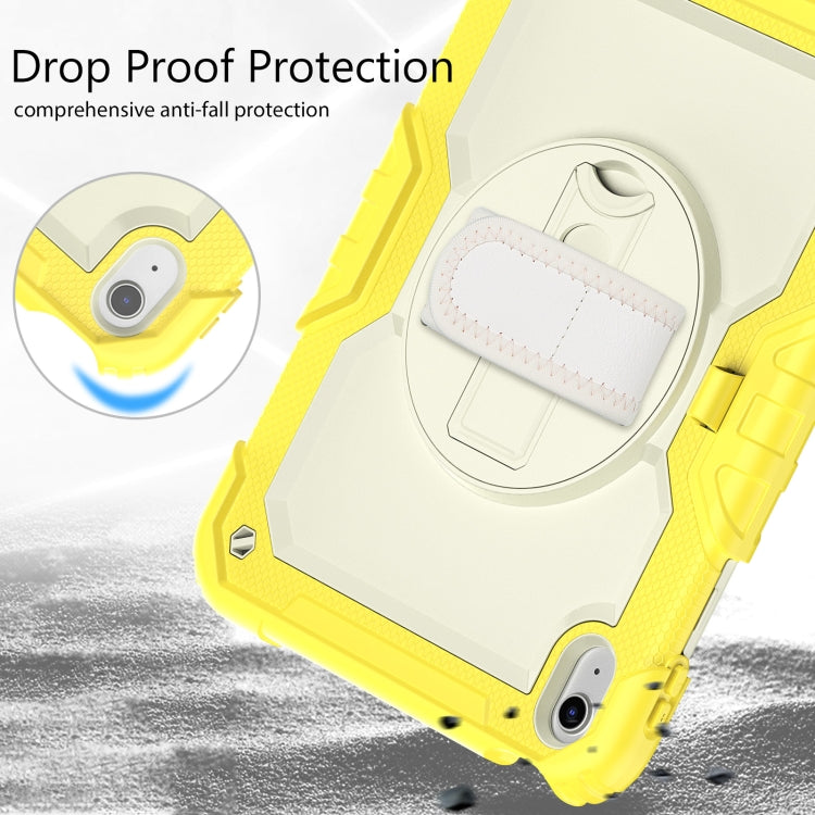For iPad 2025 / 2022 Silicone + PC Full Body Protection Tablet Case(Yellow) - iPad 2025 / 2022 Cases by buy2fix | Online Shopping UK | buy2fix