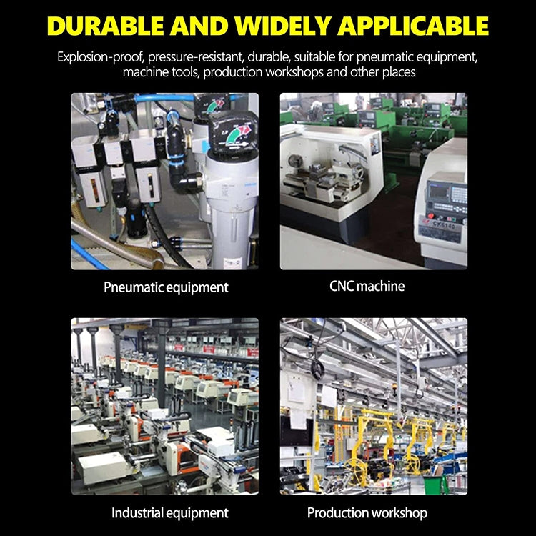 LAIZE Plastic Pneumatic Muffler, Caliber:2 Point(Blue) by LAIZE