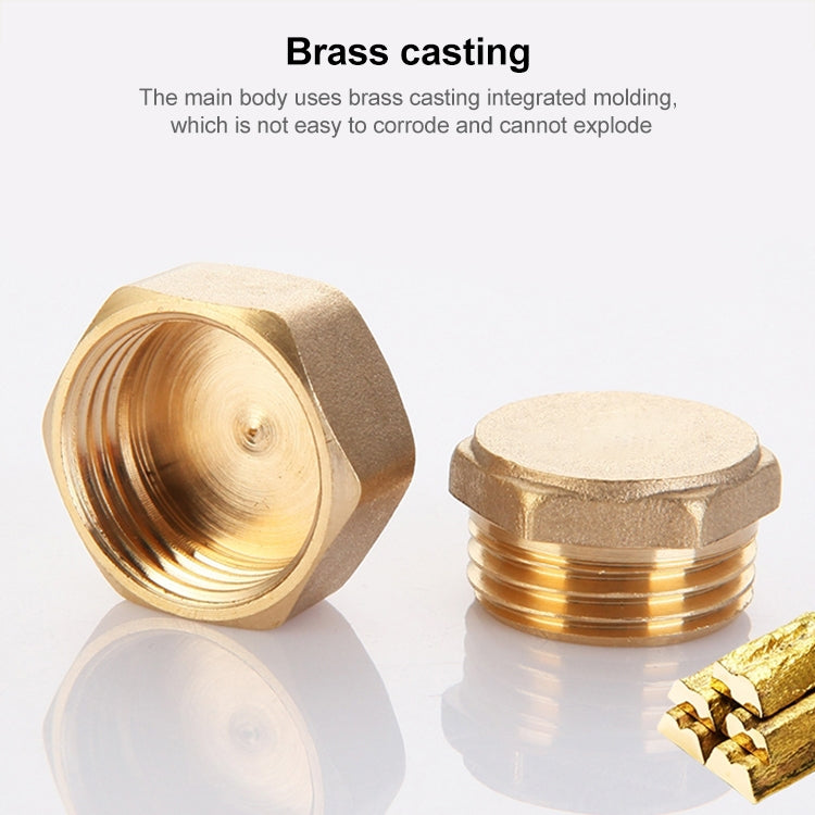 LAIZE 2pcs Hexagon Plug Male Thread, Caliber:4 Point - Interface Series by LAIZE | Online Shopping UK | buy2fix