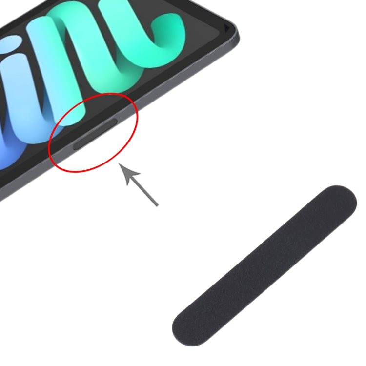 For iPad Air 2022 Right Side Button Sticker(Black) by buy2fix