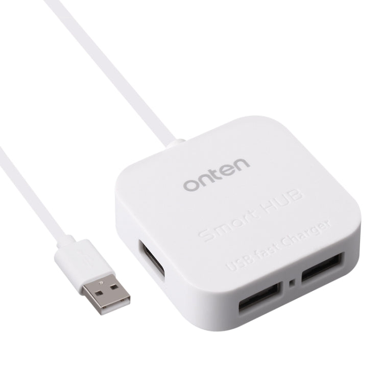 Onten OTN-5210 USB Portable HUB Docking Station(White) - USB HUB by Onten | Online Shopping UK | buy2fix