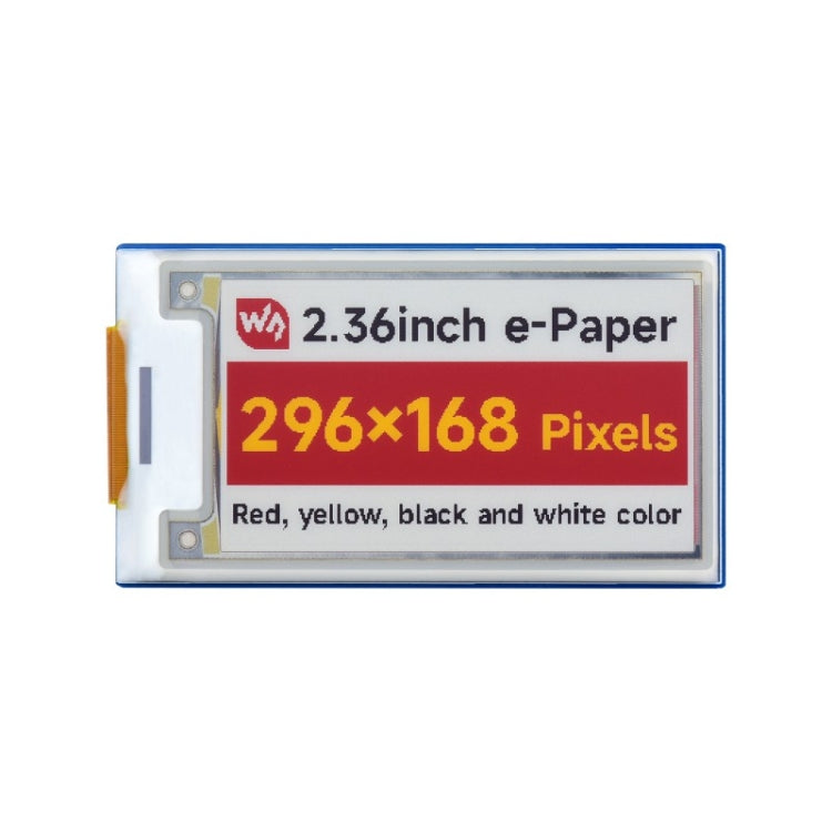 Waveshare 2.36 inch 296×168 E-paper Module - Mini PC Accessories by WAVESHARE | Online Shopping UK | buy2fix