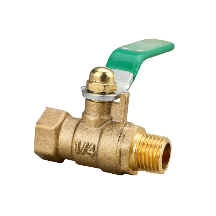 LAIZE Pneumatic Hose Connector Thickened Brass Ball Valve, Size:Inside and Outside 2 Point 1/4 inch - Valve Series by LAIZE | Online Shopping UK | buy2fix