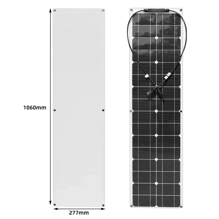 50W Single Board PV System Solar Panel(White) - Solar Panels by buy2fix | Online Shopping UK | buy2fix