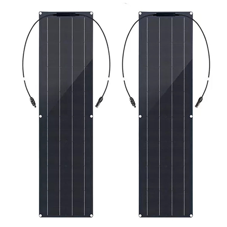 100W Dual Board PV System Solar Panel(Black) - Solar Panels by buy2fix | Online Shopping UK | buy2fix