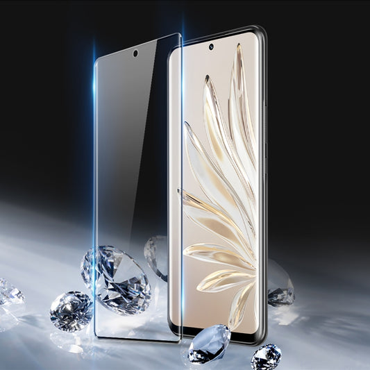 For Honor 70 10pcs DUX DUCIS 0.33mm 9H Medium Alumina Tempered Glass Film by DUX DUCIS