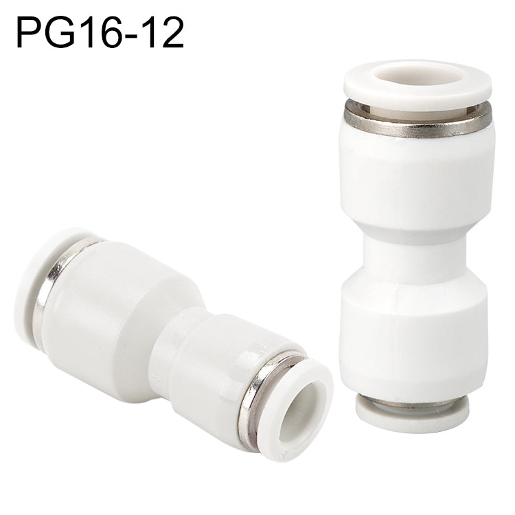 PG16-12 LAIZE PG Reducing Straight Pneumatic Quick Fitting Connector - Interface Series by LAIZE | Online Shopping UK | buy2fix
