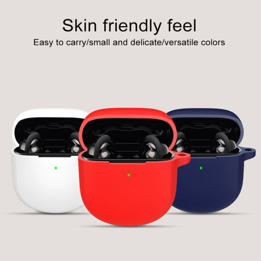 For Bose QuietComfort Earbuds II Wireless Earphone Silicone Protective Case(Red) by buy2fix