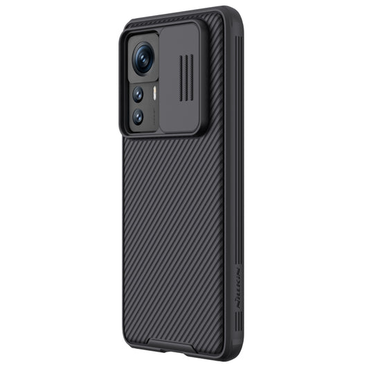 For Xiaomi 12T Pro NILLKIN CamShield Pro Series PC Full Coverage Phone Case(Black) by NILLKIN