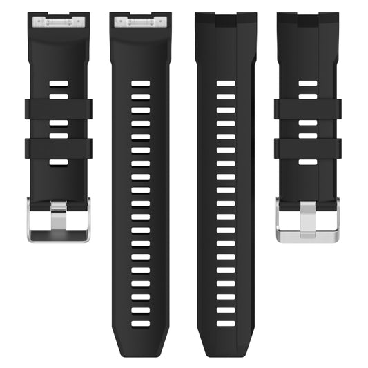 For Huawei Watch GT Cyber Monochrome Silicone Watch Band(Black) by buy2fix