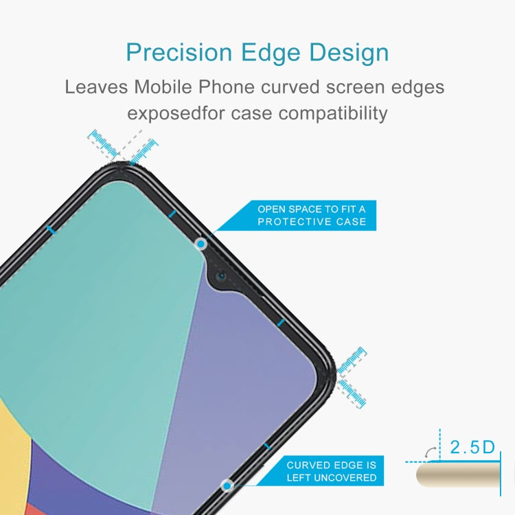 For alcatel 1V 2021 50 PCS 0.26mm 9H 2.5D Tempered Glass Film - Alcatel Tempered Glass by buy2fix | Online Shopping UK | buy2fix