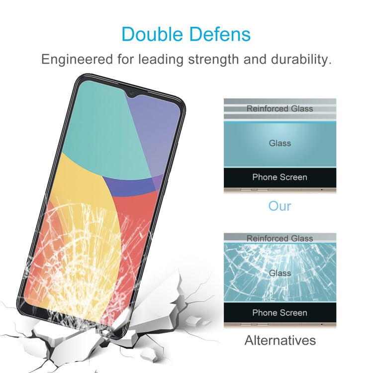 For alcatel 1V 2021 50 PCS 0.26mm 9H 2.5D Tempered Glass Film - Alcatel Tempered Glass by buy2fix | Online Shopping UK | buy2fix