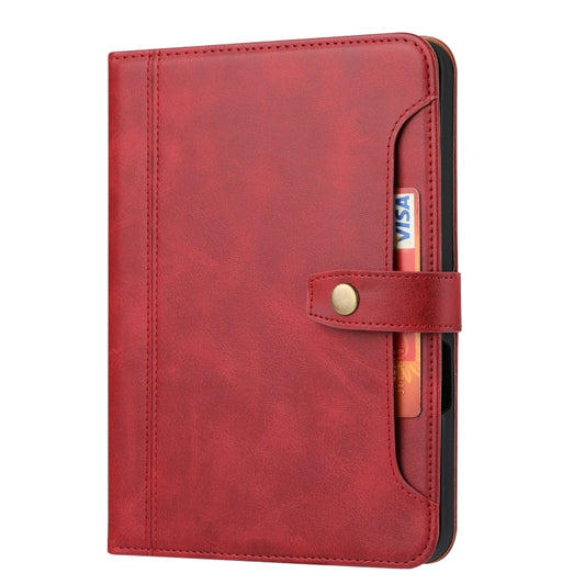 For iPad 2025 / 2022 Calf Texture Double Fold Leather Smart Tablet Case(Red) - iPad 2025 / 2022 Cases by buy2fix | Online Shopping UK | buy2fix