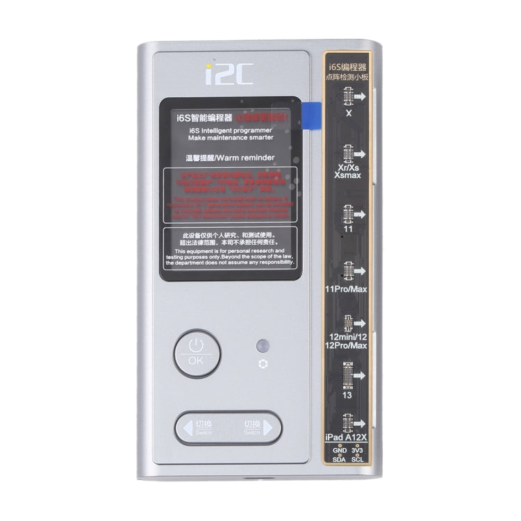 i2C i6S Intelligent Programmer Dot Matrix Test Board for iPhone X-12 Series - Test Tools by i2C | Online Shopping UK | buy2fix