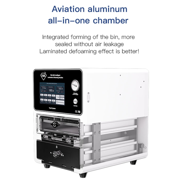 TBK 208C 15-inch Curved Screen Laminating and Defoaming Machine, Plug:AU Plug - Defoaming Equipment by TBK | Online Shopping UK | buy2fix