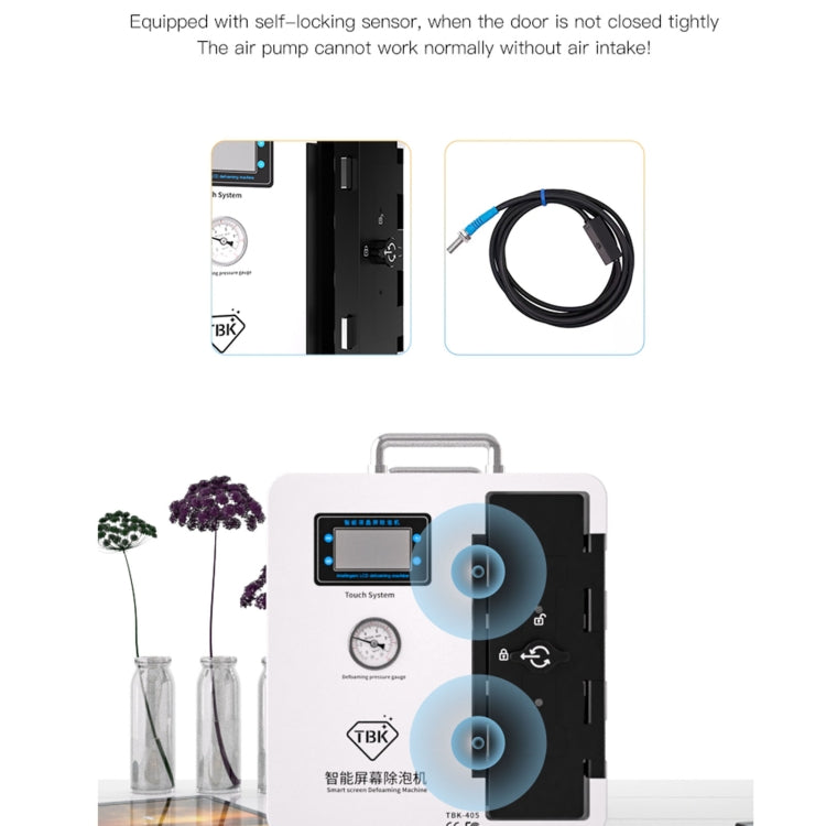 TBK 405 intelligent LCD Screen OCA Bubble Remover Machine, Plug:AU Plug by TBK