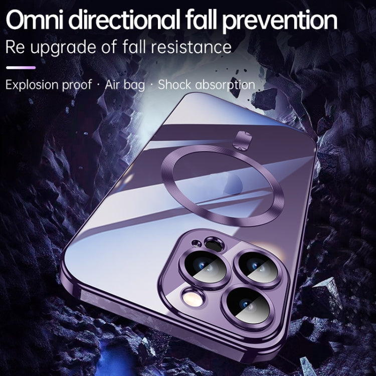 For iPhone 13 Pro Max SULADA Plating TPU Shockproof Phone Soft Case(Silver) by SULADA