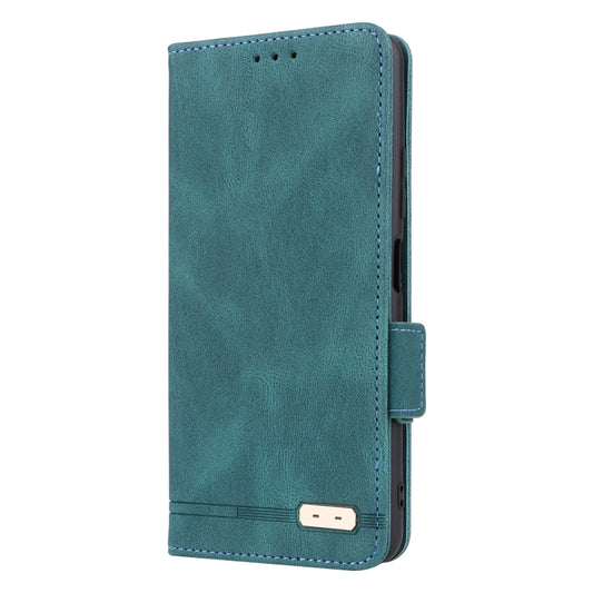 For Xiaomi Redmi Note 12 5G Magnetic Clasp Flip Leather Phone Case(Green) by buy2fix