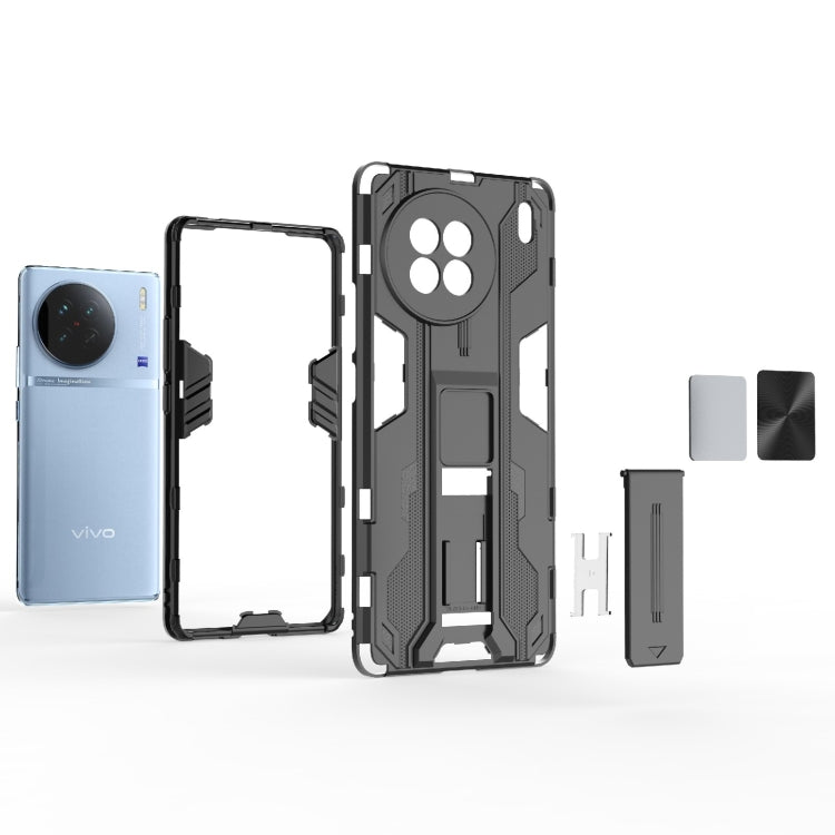 For vivo X90 5G Supersonic PC + TPU Shock-proof Phone Case(Silver) - vivo Cases by buy2fix | Online Shopping UK | buy2fix